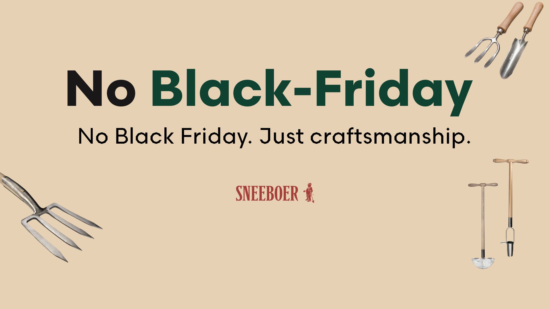 Geen Black Friday bij Sneeboer